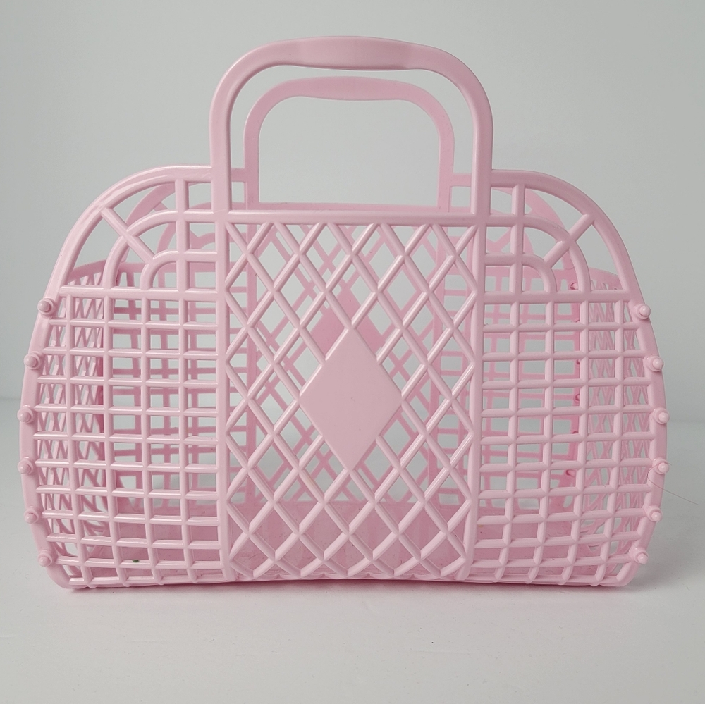 Sun Jellies the Oginial Jelly Bag Pink Handbag Purse